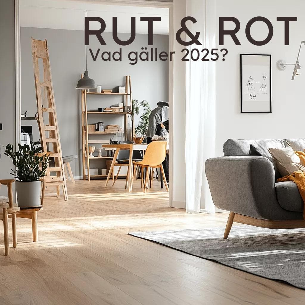 Nya regler för RUT och ROT 2025 - Comfy Living