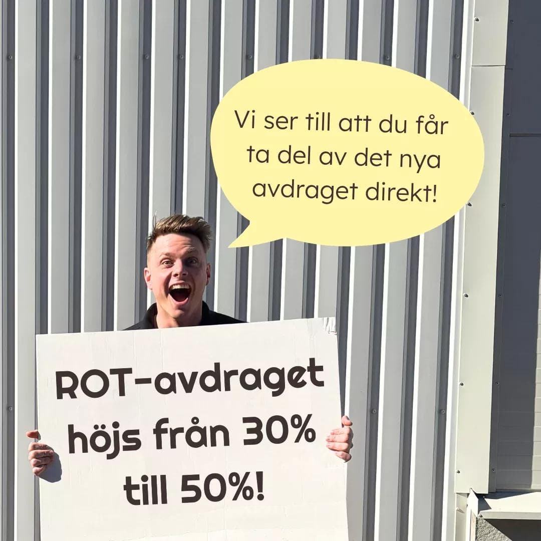 Höjt ROT-avdrag - Utnyttja det redan nu! - Comfy Living