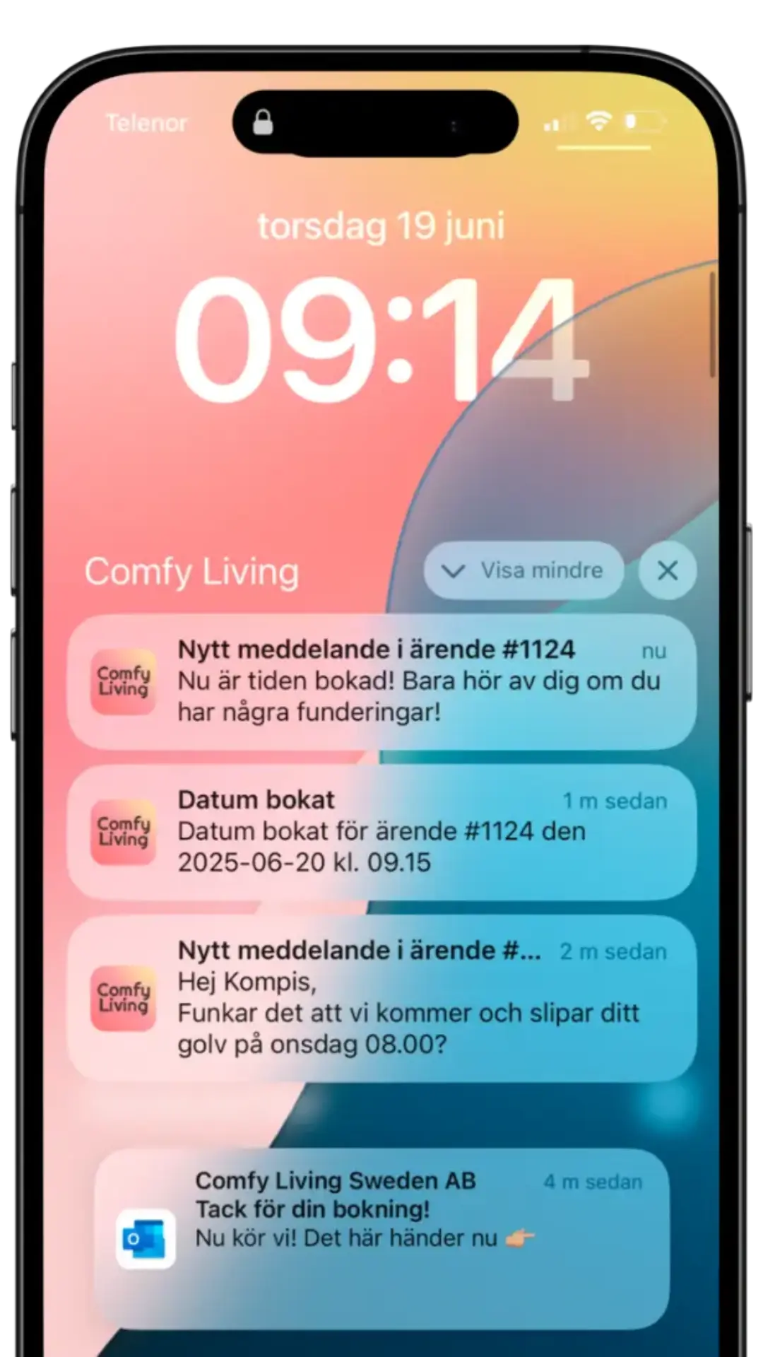 Comfy Living appvy